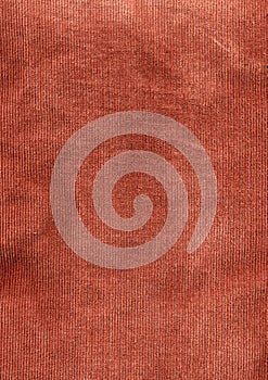 Red Corduroy Fabric Detail photo