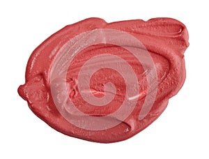 Red cosmetic clay