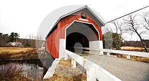 Red Covered Bridge