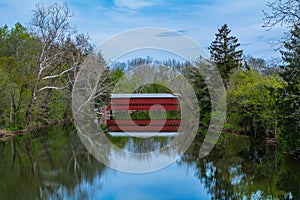 Red Covered Bridge
