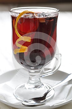 Red and cranberry punch