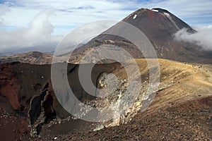 Red Crater, Mount Ngauruhoe, Tongariro Cros