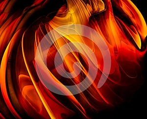 Red Creative abstract background