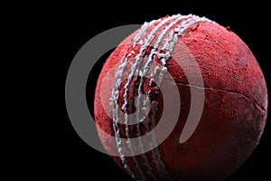 Red cricket ball