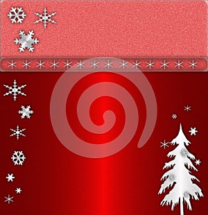 Red cristmas background