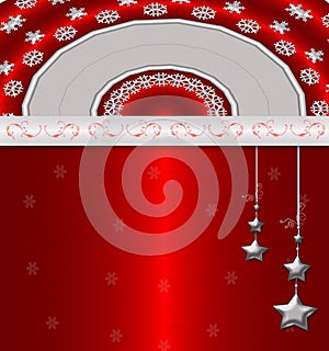 Red cristmas background