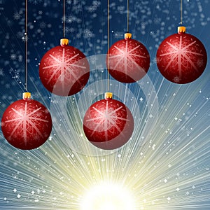 Red Cristmass background