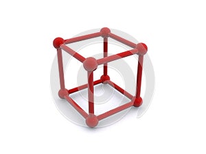 Red Cube or Cage photo