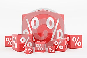 Red cube percentage