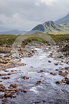 Red Cuillins river, Scotland