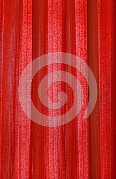 Red curtain fabric background texture