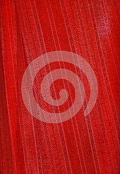 Red curtain fabric background texture