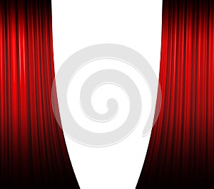 Red Curtain Opening