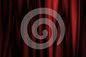 Red curtain stage background