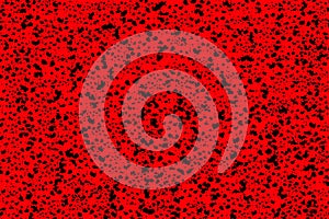 Red dalmatian pattern, random spray texture