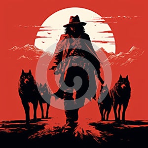 Red Dead Redemption Red Man 3 Art Poster