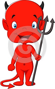 Red devil cartoon