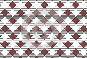 Red diagonal Gingham pattern. Texture from rhombus/squares for - plaid, tablecloths, clothes, shirts, dresses, paper, bedding,