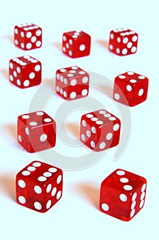 Red dice horizon