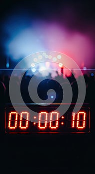 Countdown at Concert