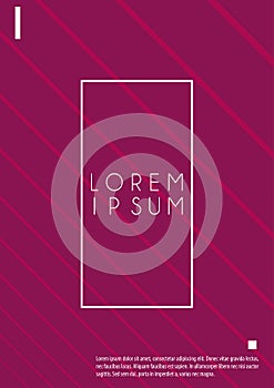 Red digital cover abstract background