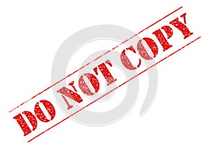 RED DO NOT COPY STENCIL