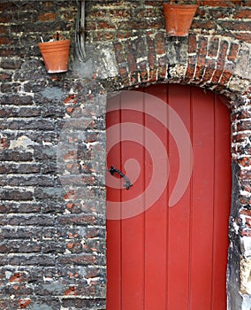 Red door