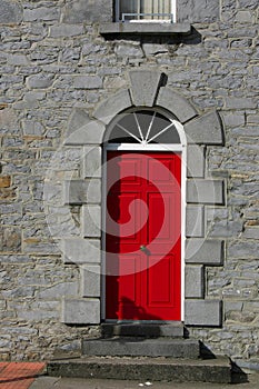 Red door