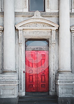 Red door