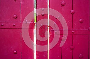 Red door