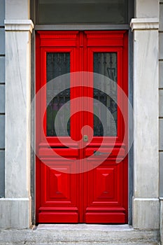 Red door