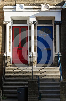 Red Door Blue Door House London
