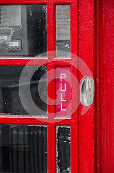 London Phone box