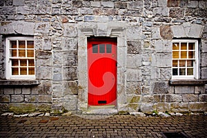 Red Door Stone House