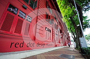Red dot design museum, singapore