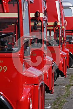 Red Double Deckers photo