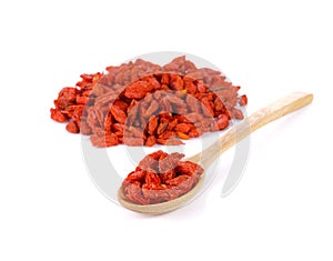 Red dried goji berries Chinese wolf berry