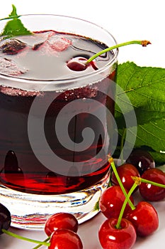 Red drink ank cherry