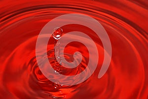 Red droplet