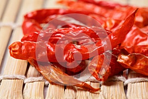 Red dry chillies