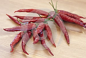 Red dry chillies