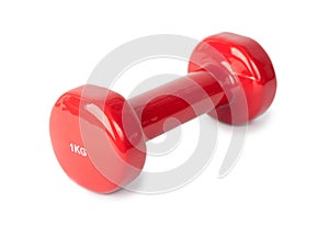 Red dumbbell 1 kg