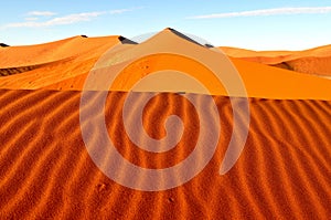Red dune in Namib desert,Namibia