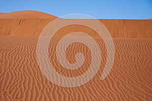 Red Dunes in Namib Deset, Namibia