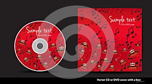 Red DVD cover with open mouths