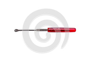 Earpick isolated on white background