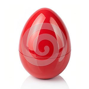Red Egg-Shaped Object