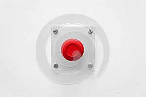 Red emergency button