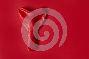 Balloon on a same colored background