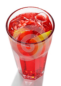 Red Energy Alcoholic Cocktail